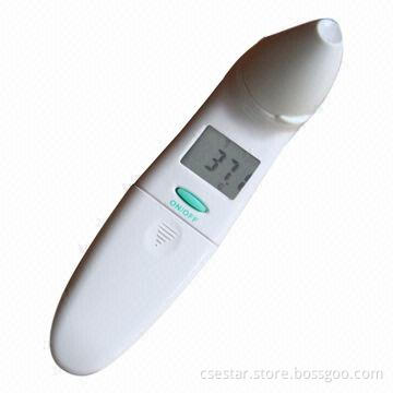 Contact Infrared Ear Thermometer, Easy Cleaning and Reading, Compact Ergonomic Size